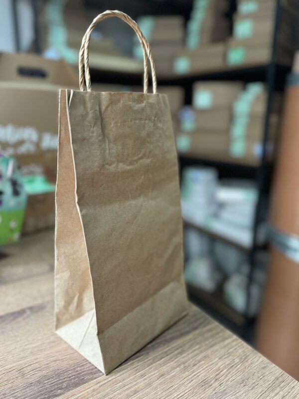 Bolsas de papel con manija