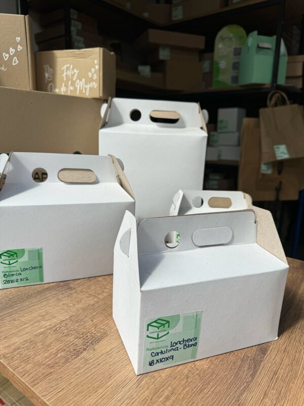 Cajas tipo lonchera
