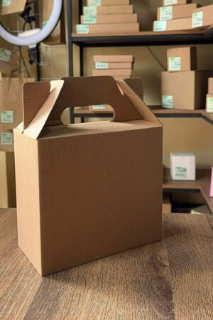 Empaques tipo maletín en cartón