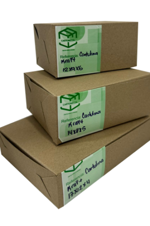 Cajas en cartón cartulina kraft