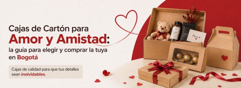 Cajas de Cartón para Amor y Amistad: la guía para elegir y comprar la tuya en Bogotá